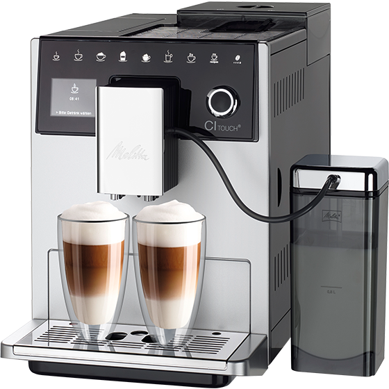 Melitta CI Touch® Fully Automatic Coffee Machine - Silver - The Kitchen Mixer