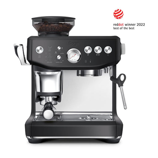 Sage Barista Express Impress Espresso Machine (Black Truffle) - The Kitchen Mixer
