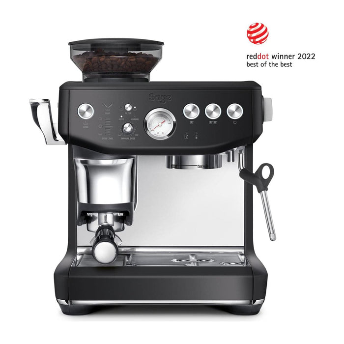 Sage Barista Express Impress Espresso Machine (Black Truffle) - The Kitchen Mixer