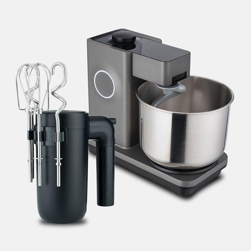 Wilfa Probaker Stand Mixer (Grey) + FREE Wilfa Smooth Mix Hand Mixer (Black) - The Kitchen Mixer