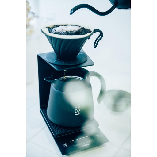 Hario V60 Metal Coffee Dripper Matte Black - Size 02 - The Kitchen Mixer